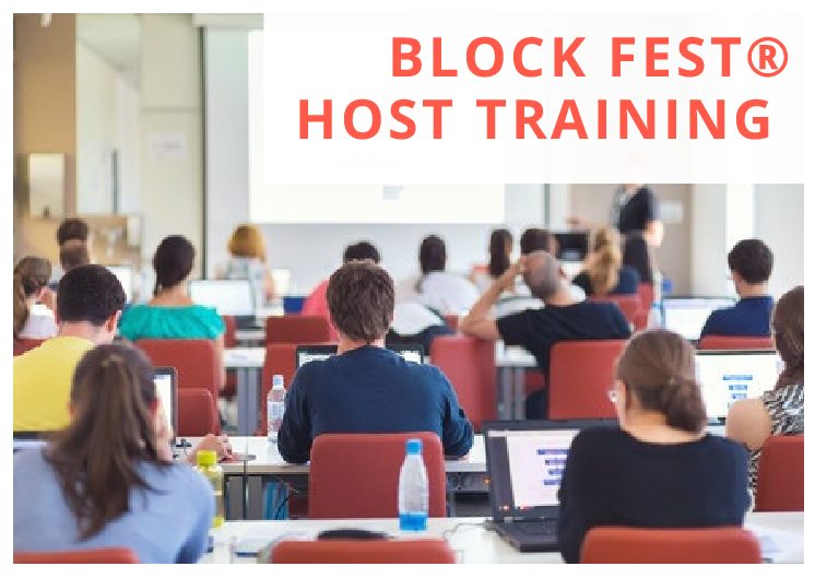 BLOCK Fest® Host Training